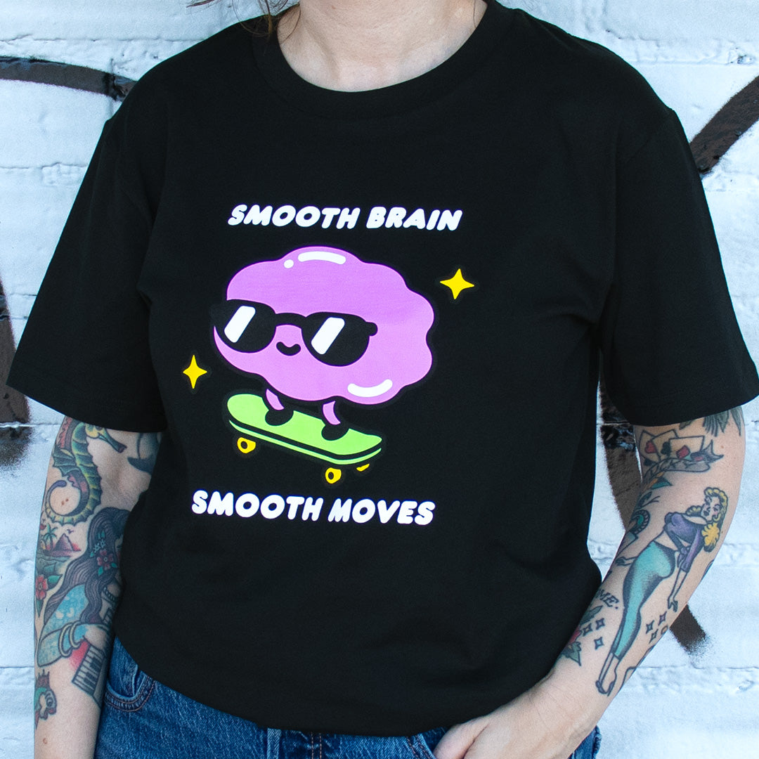 Smooth Brain, Smooth Moves Unisex Tee