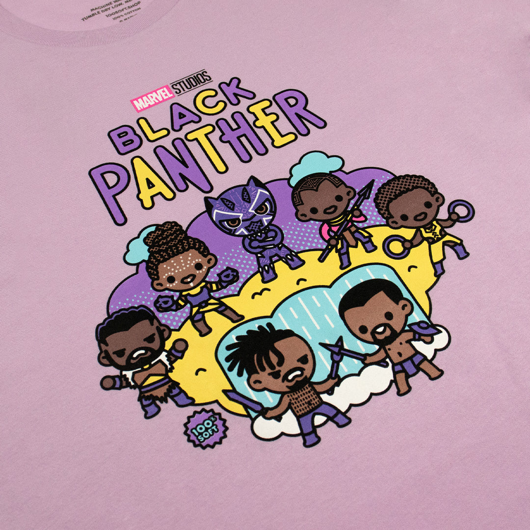 Black Panther - Lilac Unisex Tee