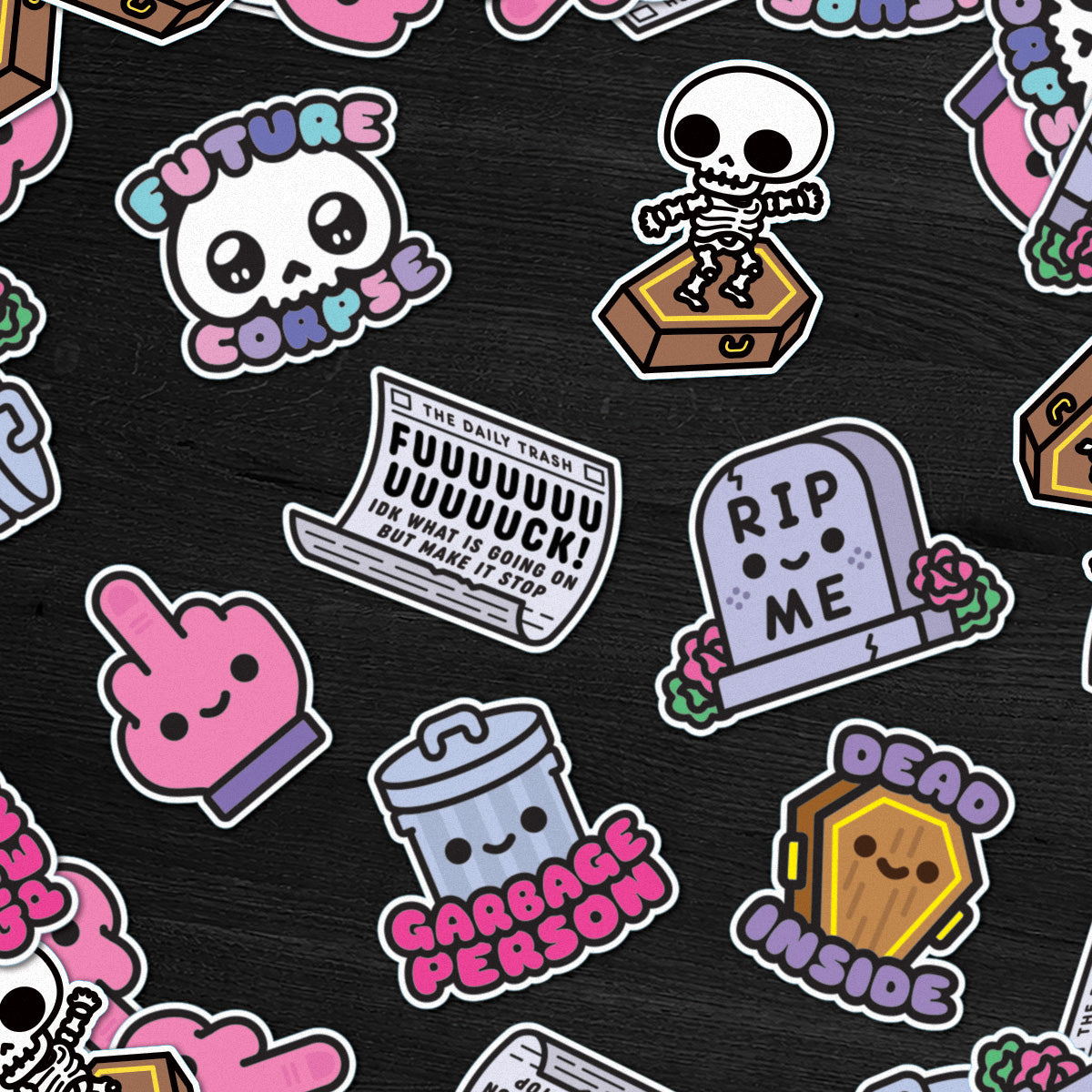 Bad Vibes Sticker Pack