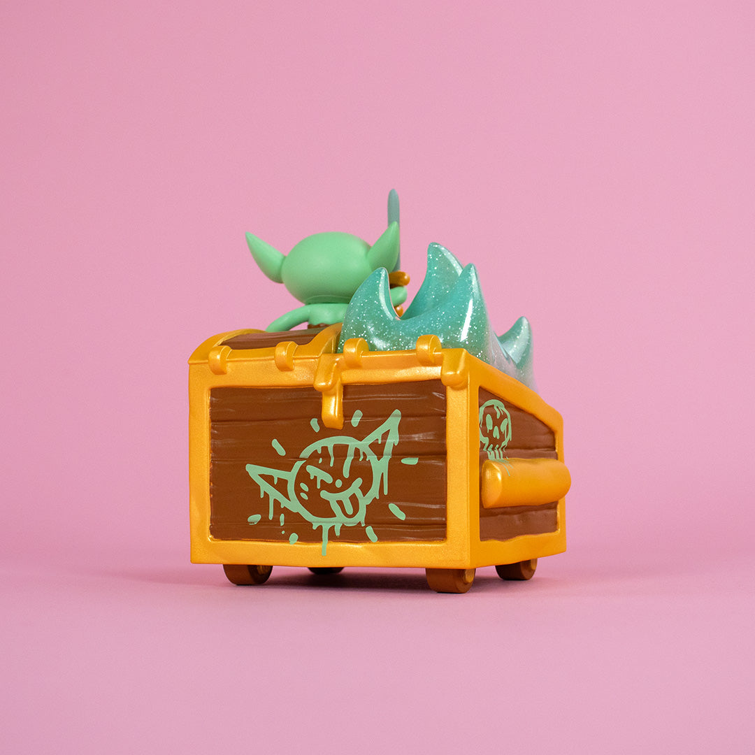 Wizard of Barge Dumpster Fire Vinyl Figure