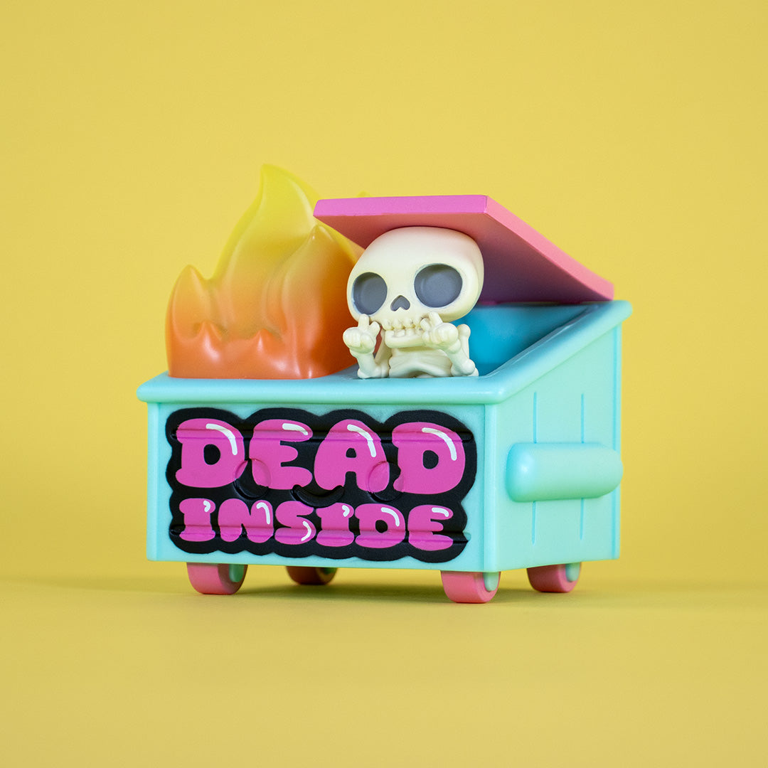 Dead Inside Dumpster Fire Vinyl Figure