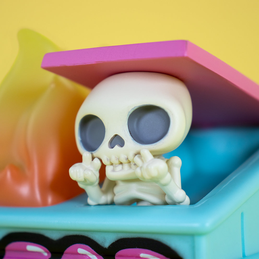 Dead Inside Dumpster Fire Vinyl Figure