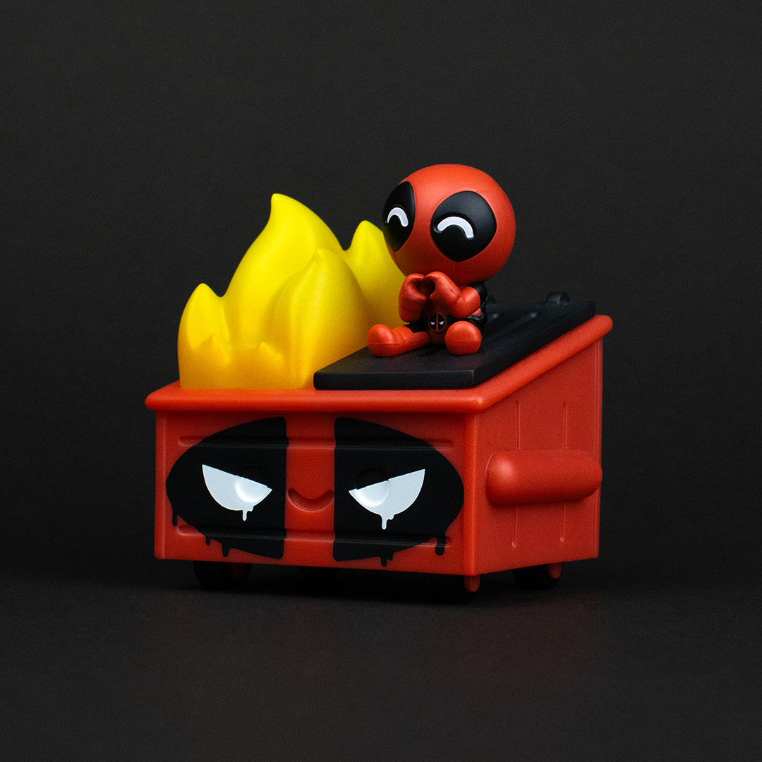 Deadpool Dumpster Fire Vinyl Figure - PRE-ORDER