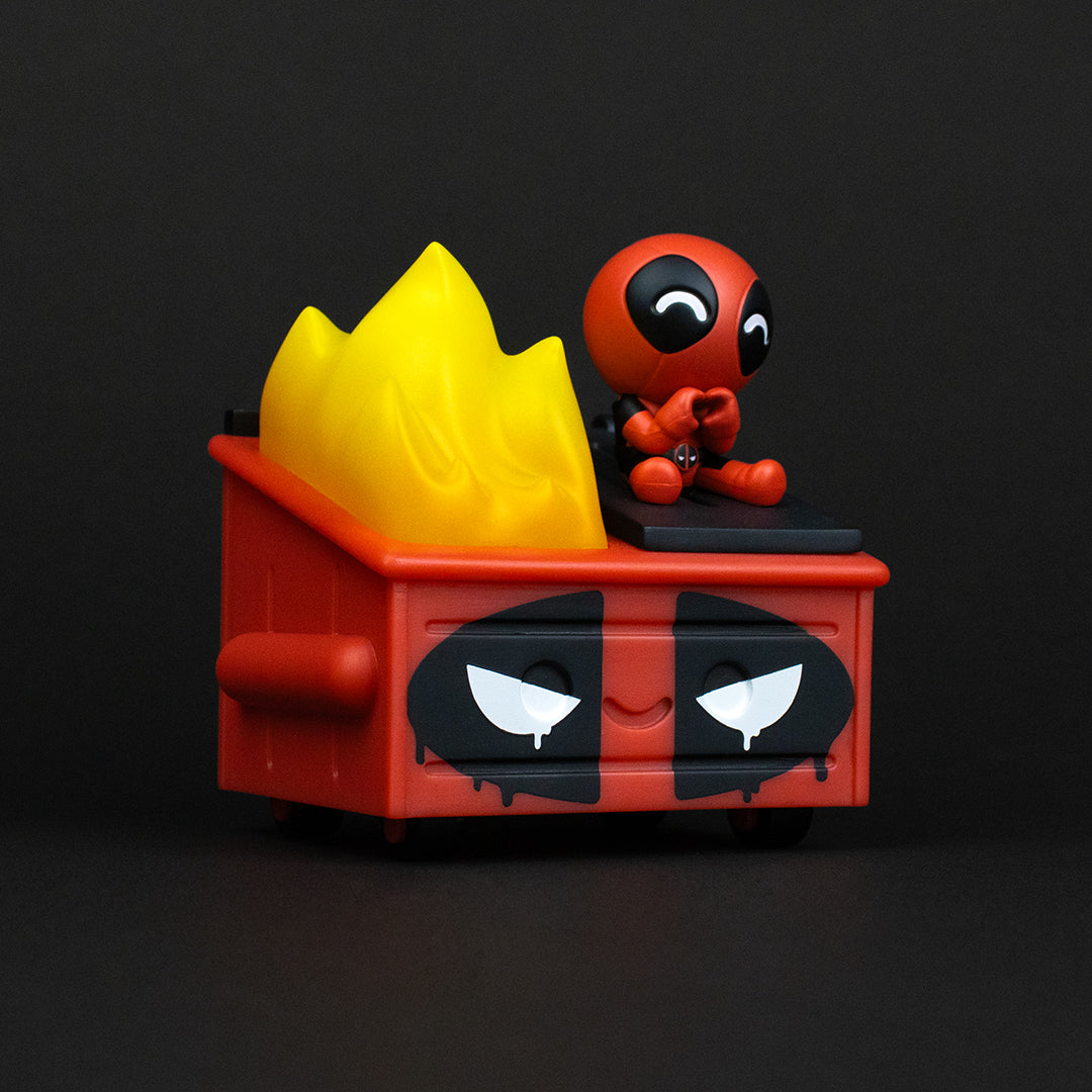 Deadpool Dumpster Fire Vinyl Figure - PRE-ORDER