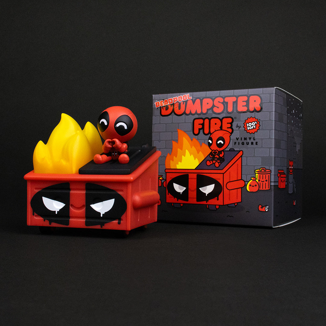 Deadpool Dumpster Fire Vinyl Figure - PRE-ORDER