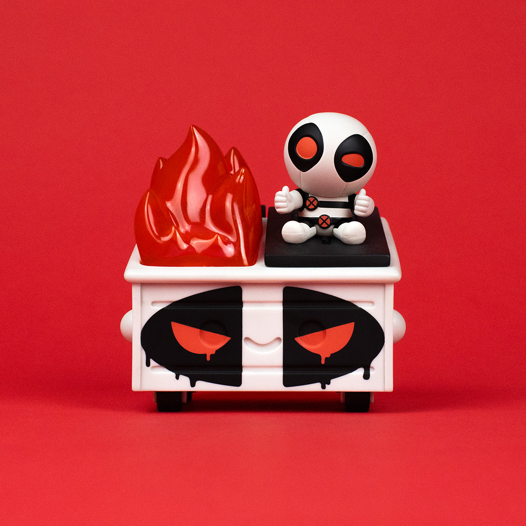 Deadpool Dumpster Fire Vinyl Figure - X-Force Edition