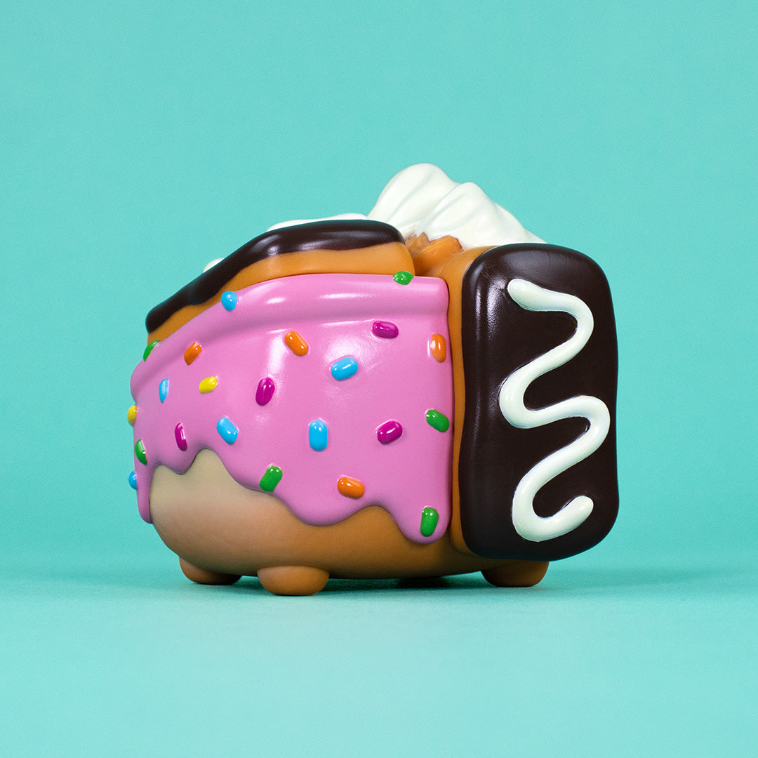 Dumpster Fire - Donut Pink Vinyl Figure