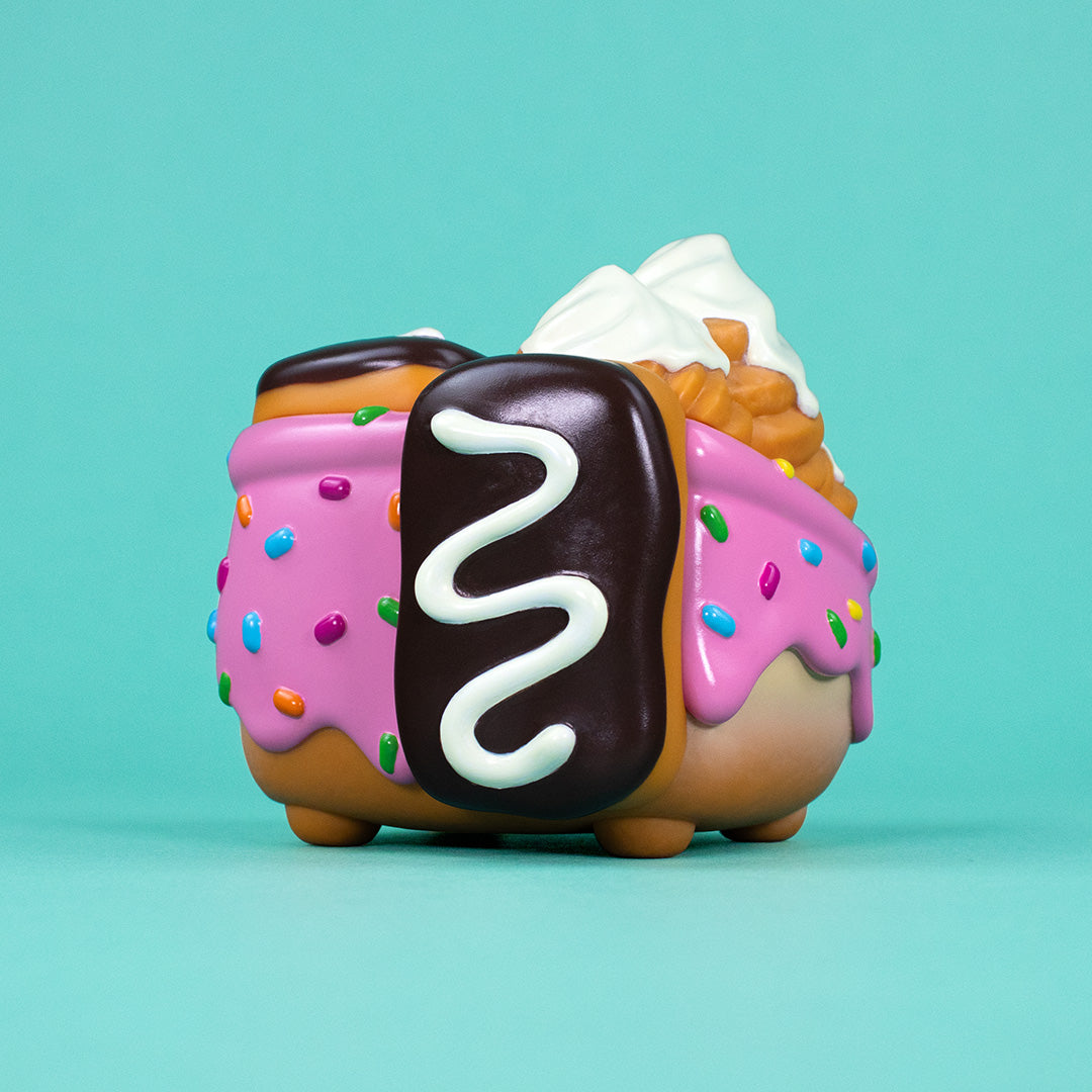 Dumpster Fire - Donut Pink Vinyl Figure