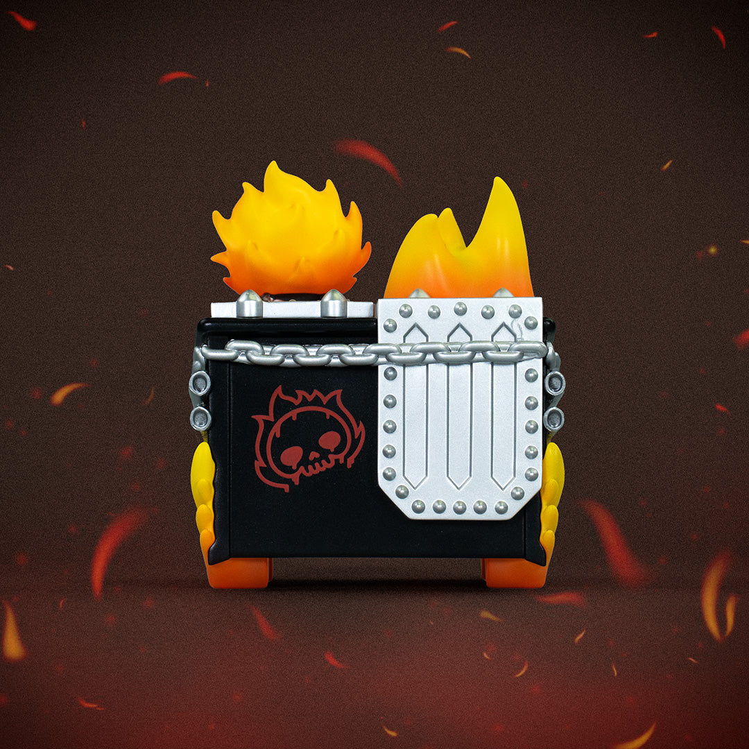 Ghost Rider Dumpster Fire Vinyl Figure