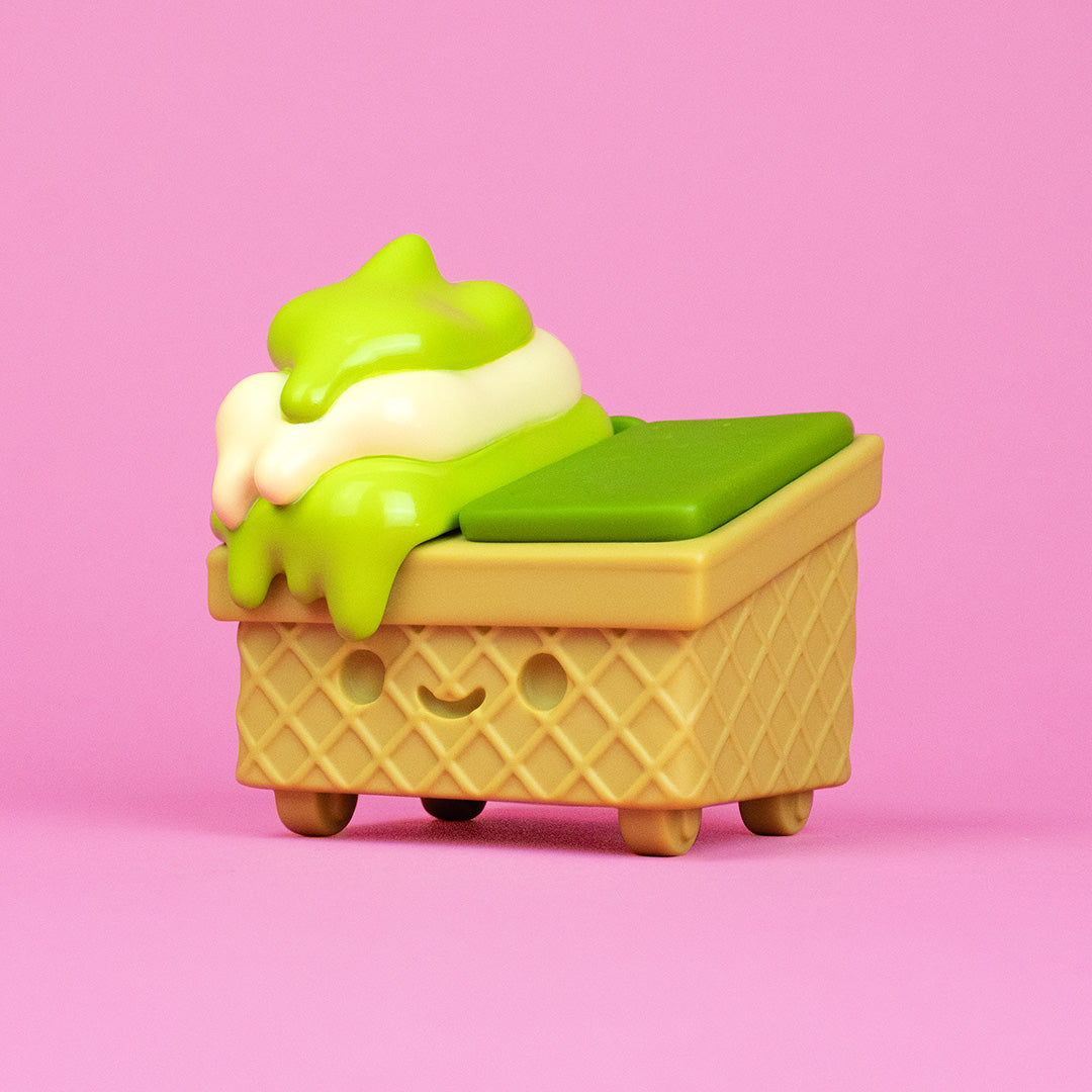 Matcha Dumpster Ice Cream Vinyl Figure