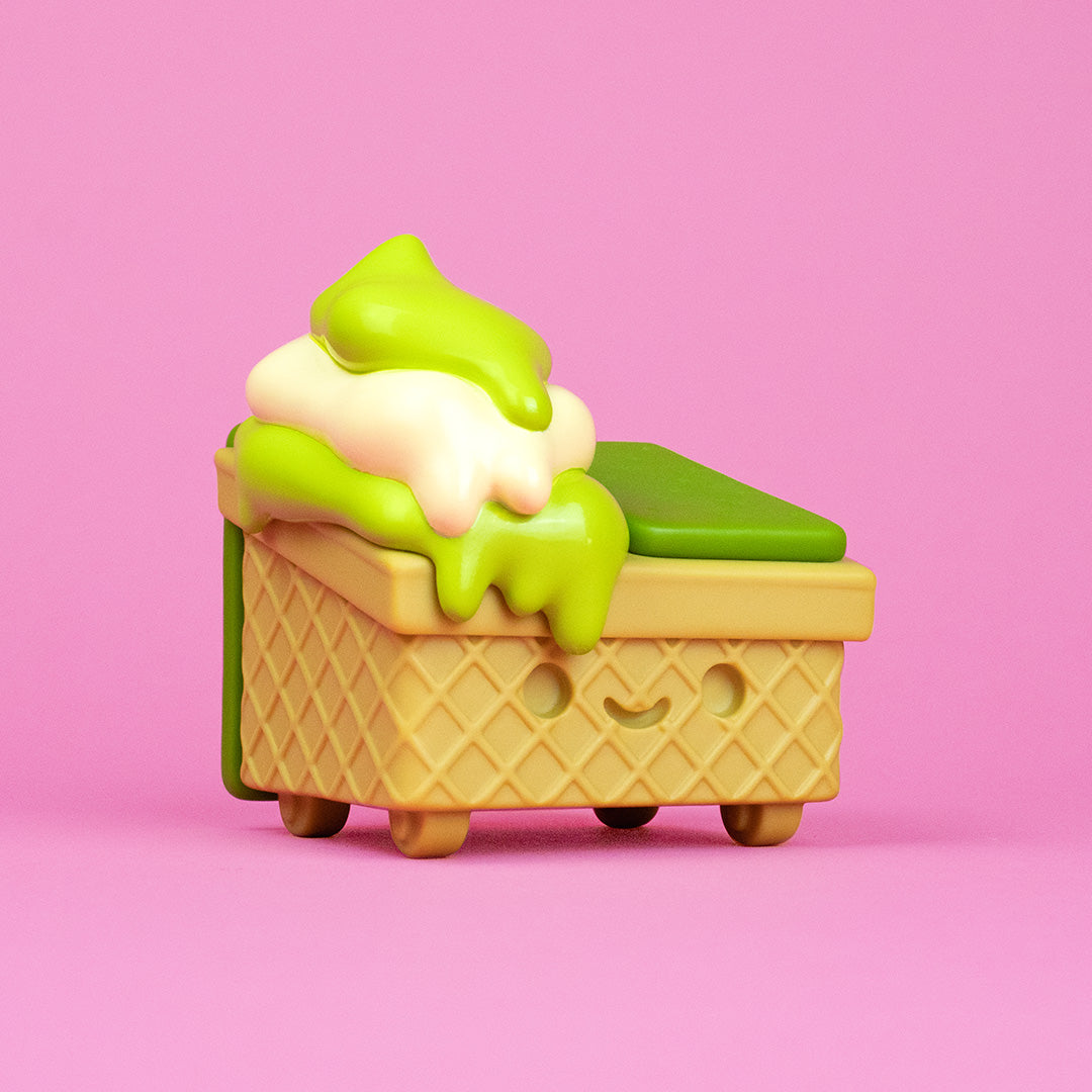 Matcha Dumpster Ice Cream Vinyl Figure