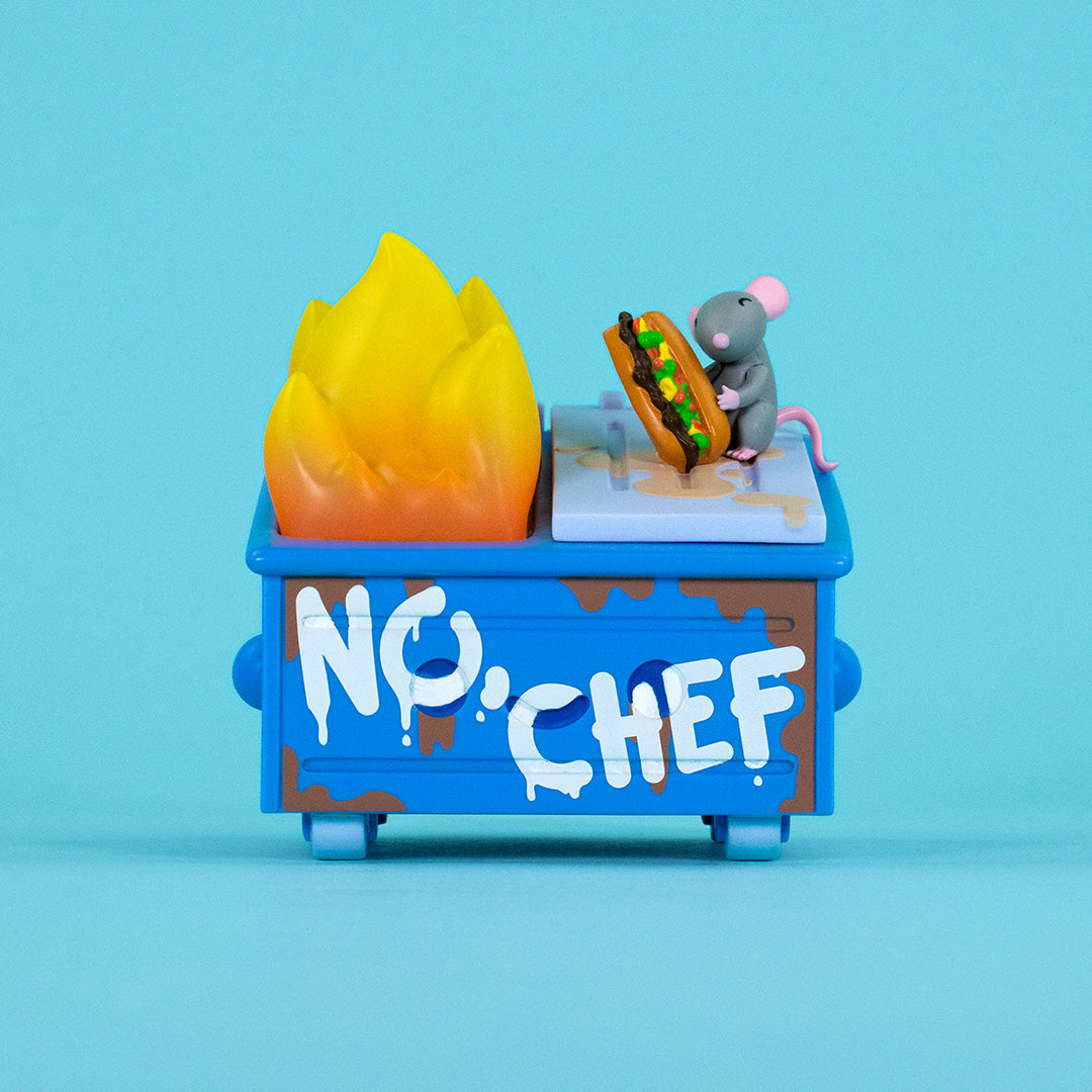Dumpster Fire - No, Chef Vinyl Figure