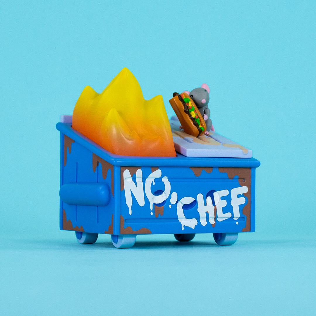 Dumpster Fire - No, Chef Vinyl Figure