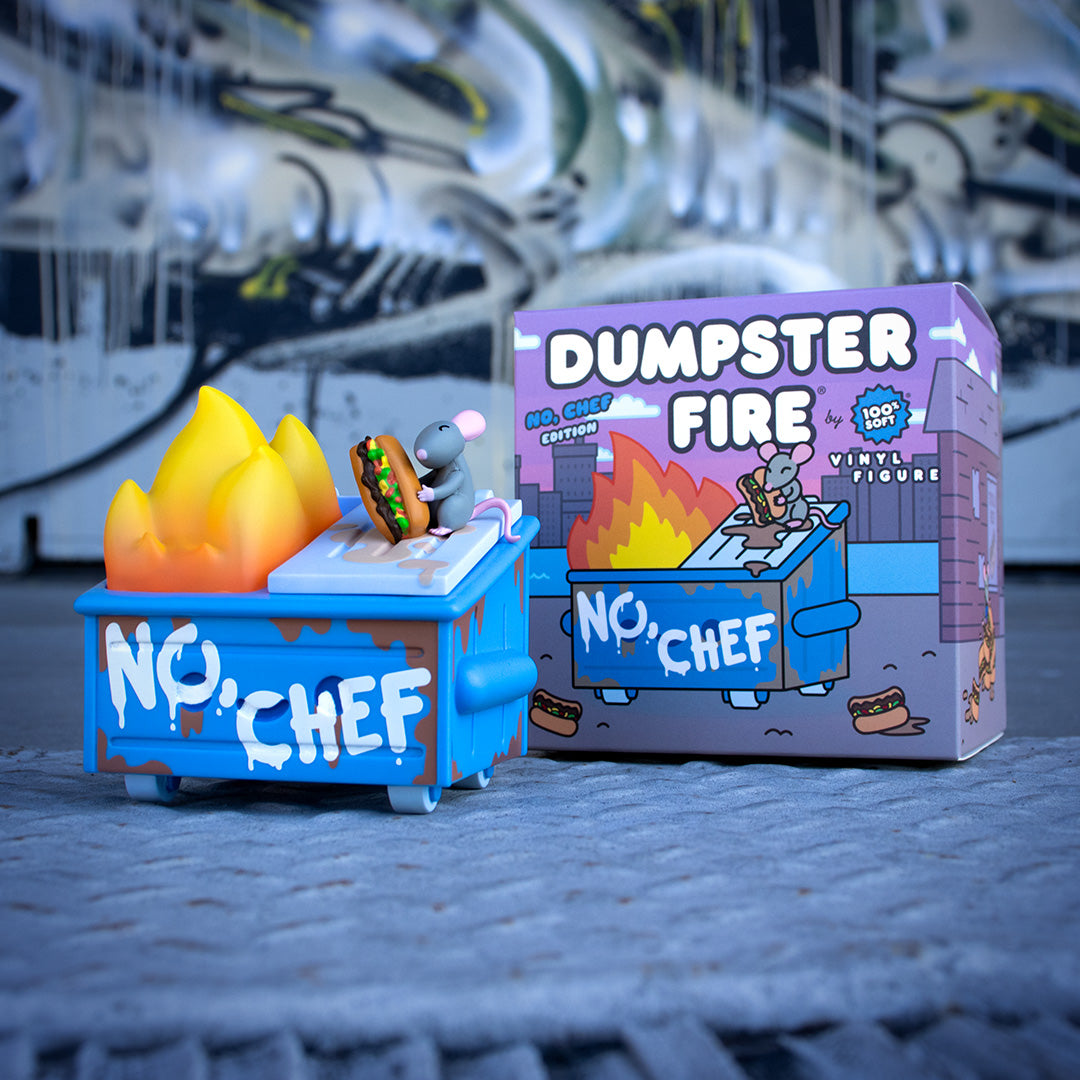 Dumpster Fire - No, Chef Vinyl Figure