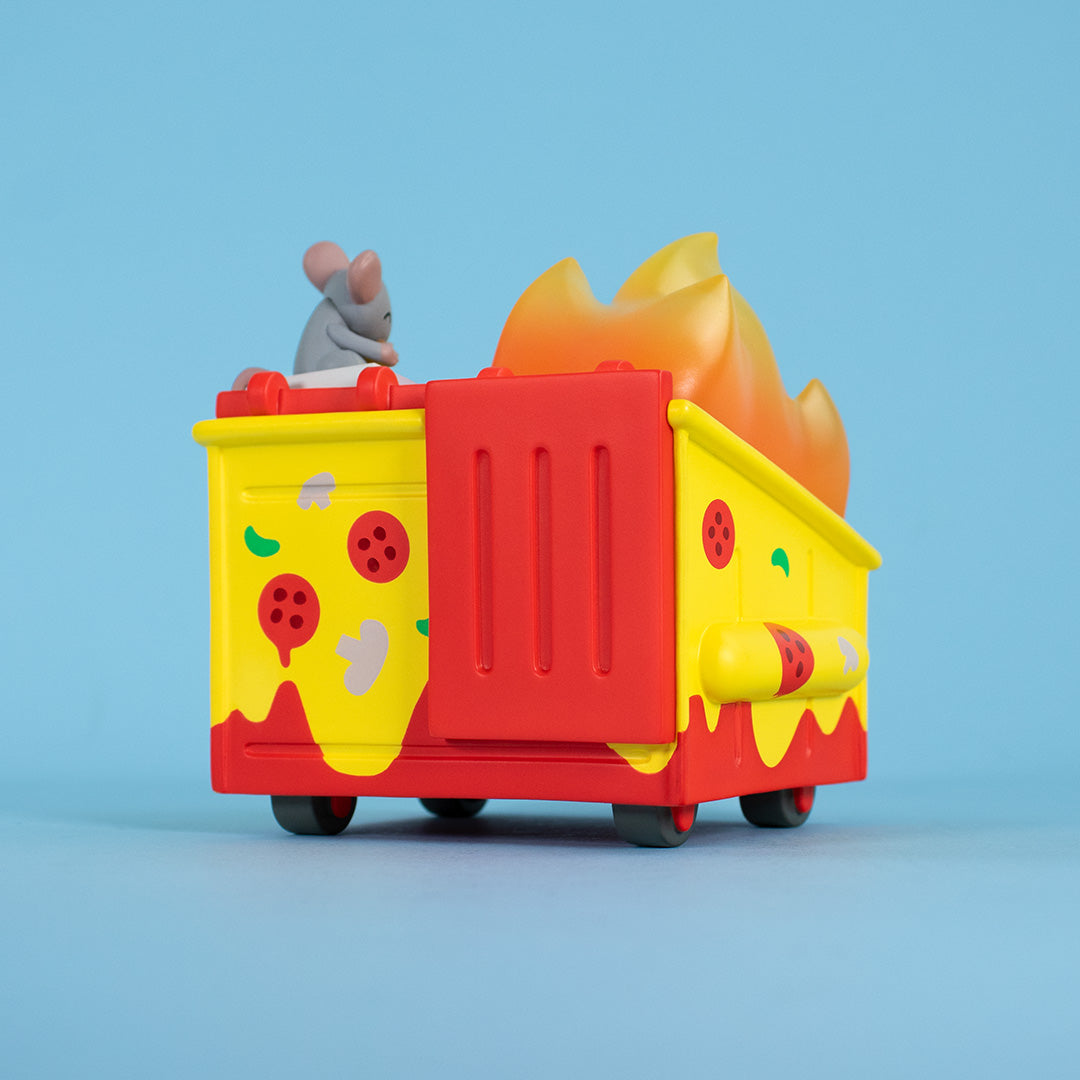 Dumpster Fire - Pizza Rat Vinyl Figure - Extra Cheesy Edition