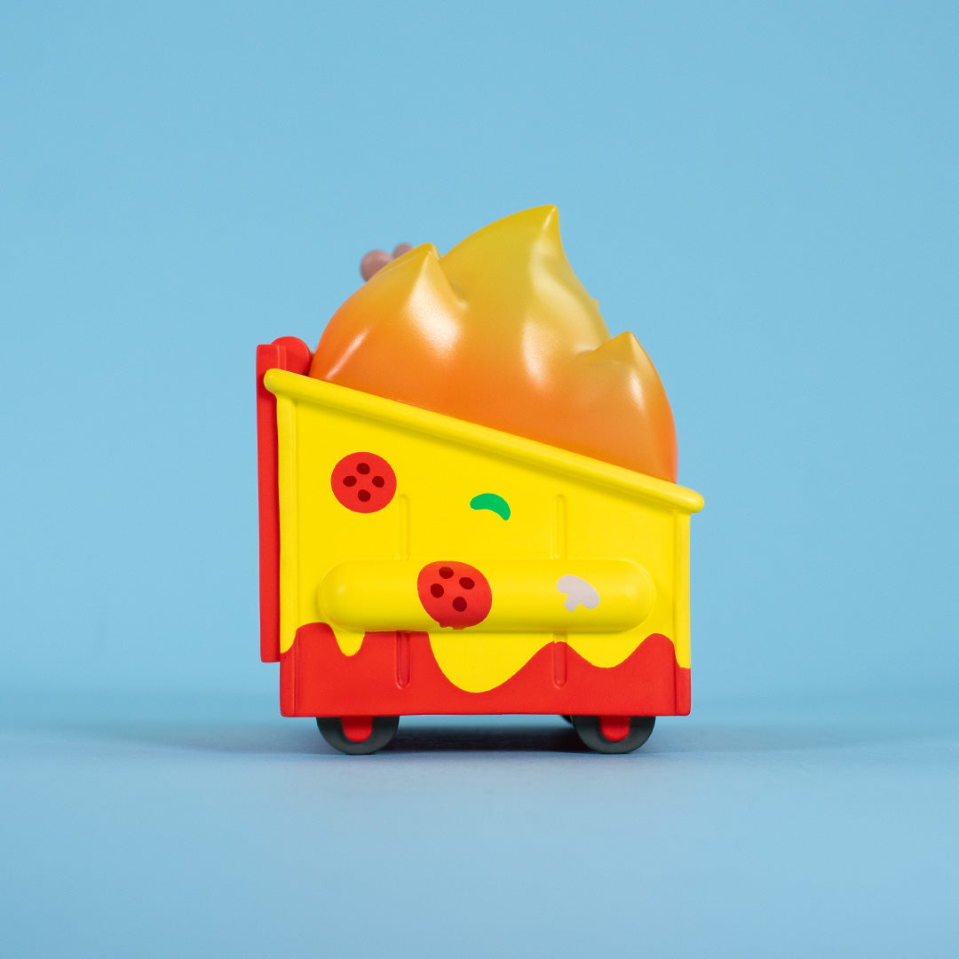 Dumpster Fire - Pizza Rat Vinyl Figure - Extra Cheesy Edition