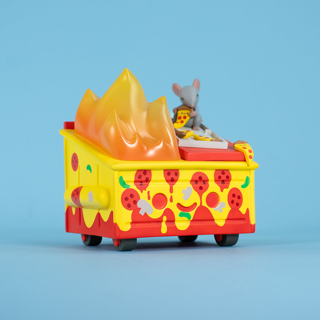 Dumpster Fire - Pizza Rat Vinyl Figure - Extra Cheesy Edition