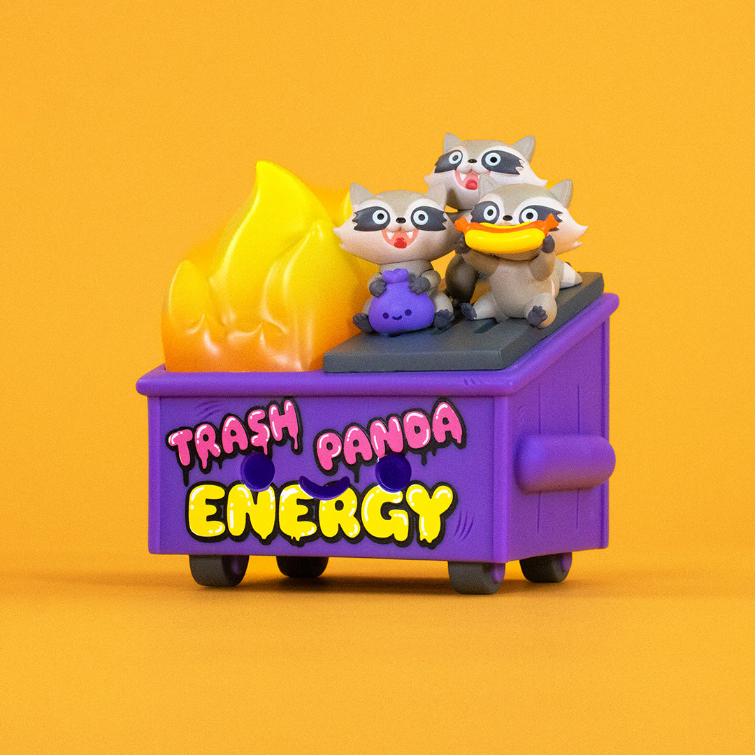 Dumpster Fire - Trash Panda Energy Vinyl Figure