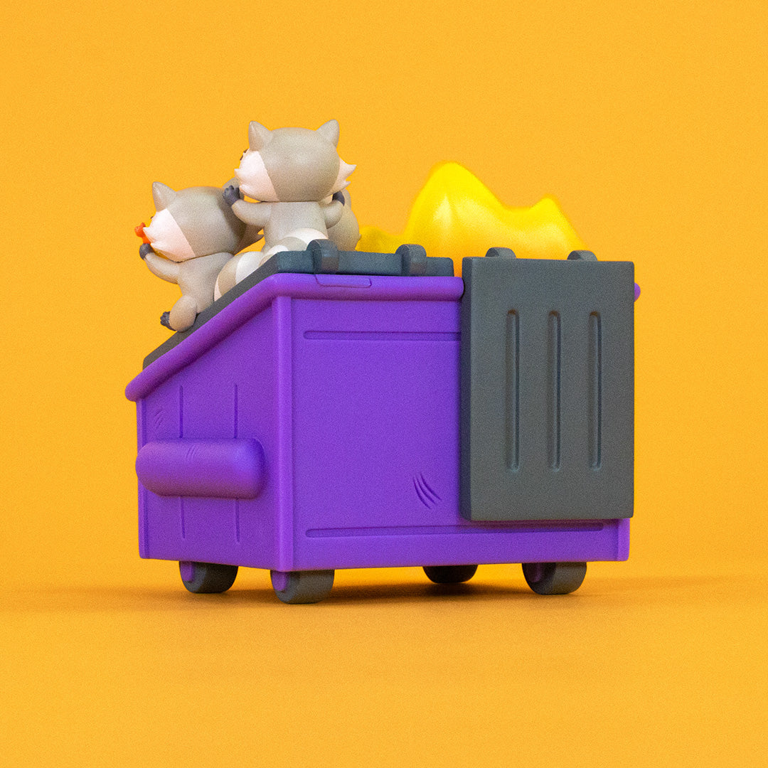 Dumpster Fire - Trash Panda Energy Vinyl Figure