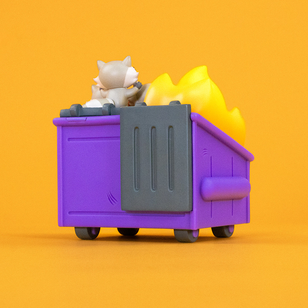 Dumpster Fire - Trash Panda Energy Vinyl Figure