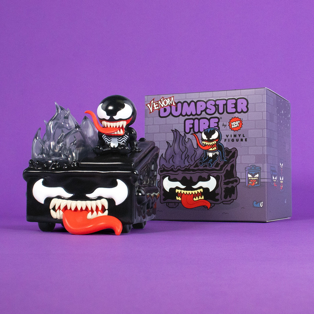 Marvel's Venom Dumpster Fire Vinyl Figure