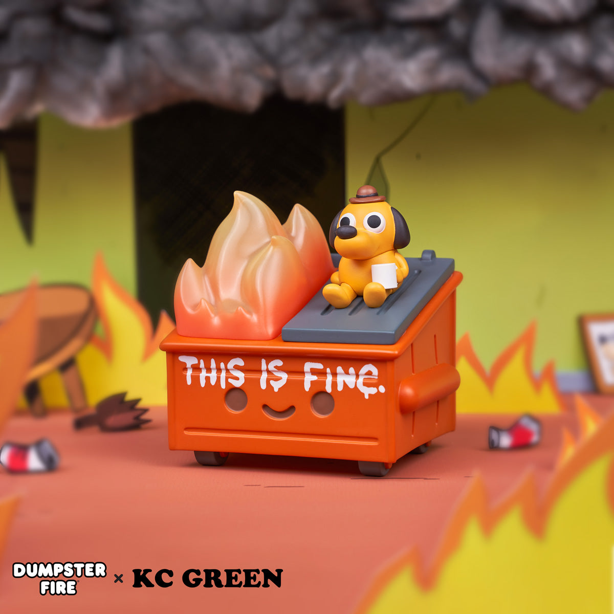 Dumpster Fire 🔥 - 100% Soft
