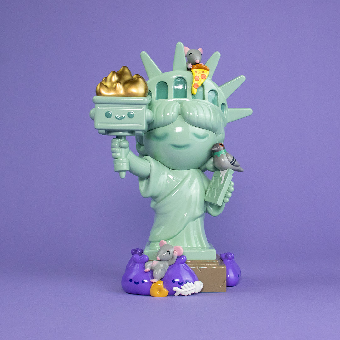 Dumpster Fire of Liberty Soft Vinyl Figure