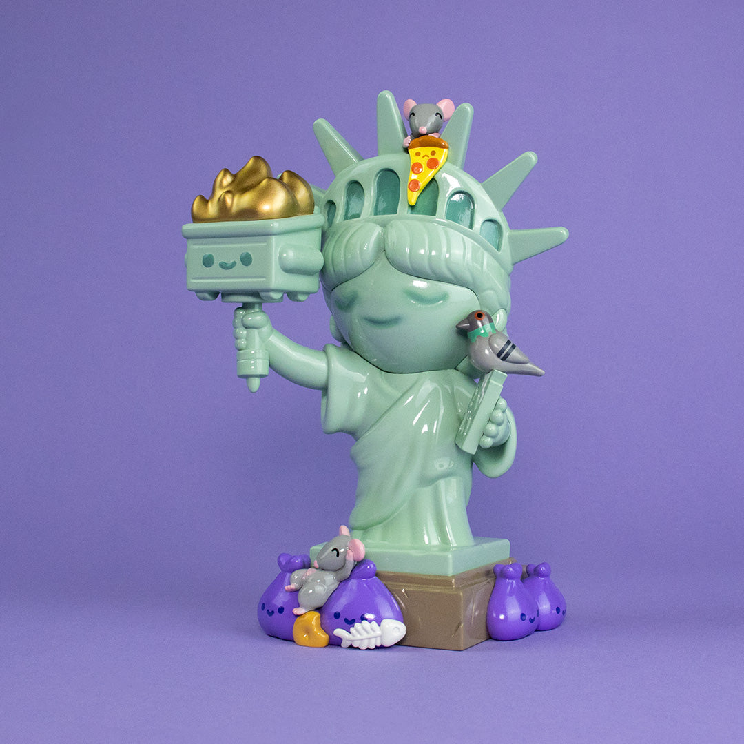 Dumpster Fire of Liberty Soft Vinyl Figure