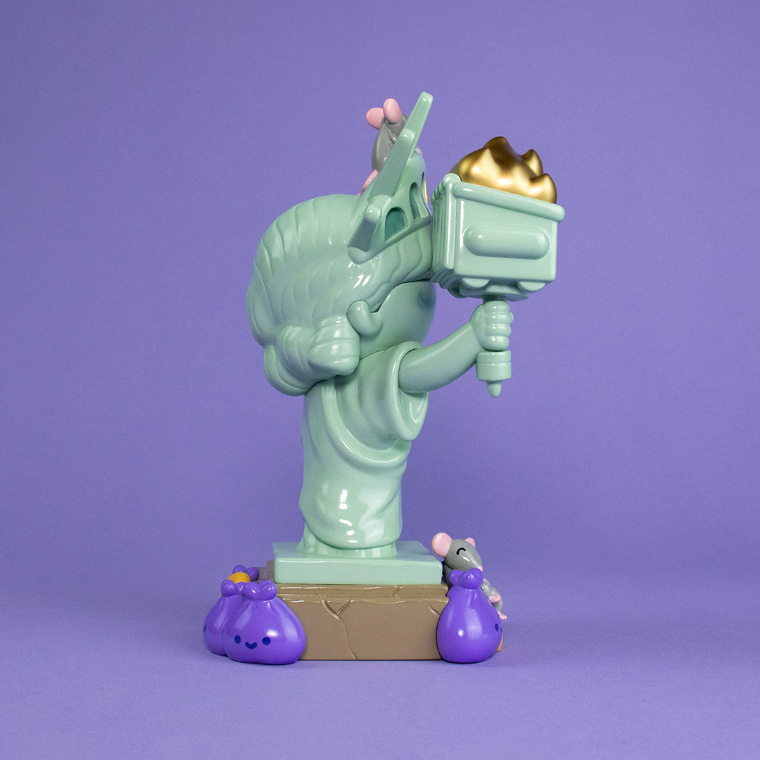 Dumpster Fire of Liberty Soft Vinyl Figure