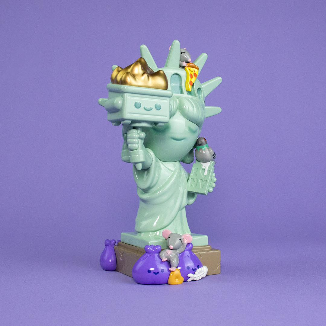 Dumpster Fire of Liberty Soft Vinyl Figure