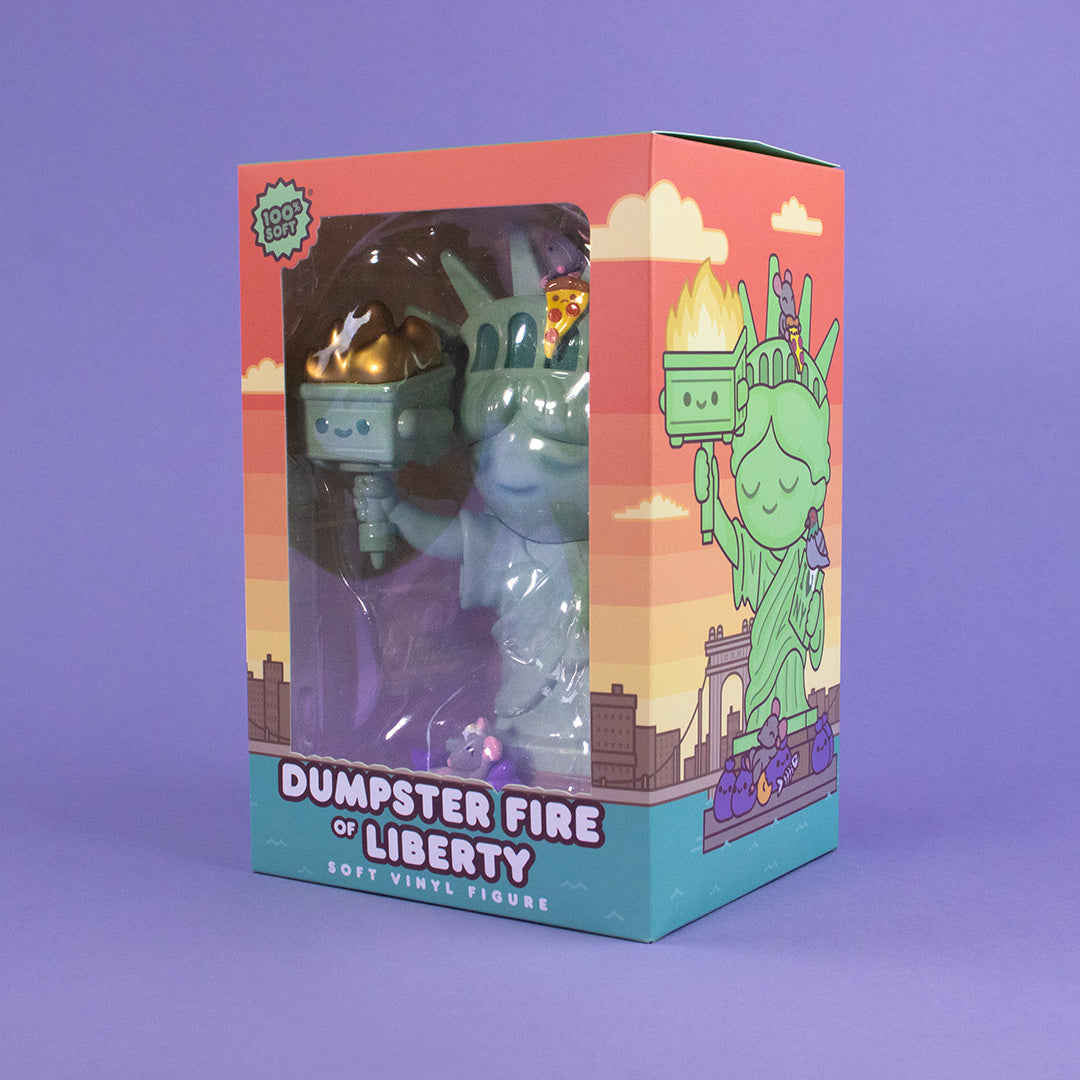 Dumpster Fire of Liberty Soft Vinyl Figure