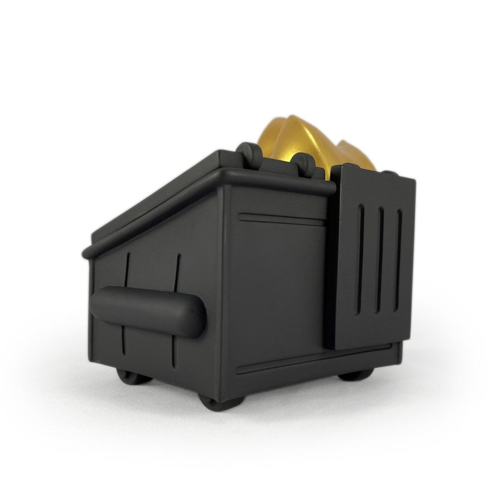 Dumpster Fire - Black & Gold Vinyl Figure