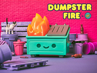 Dumpster Fire by 100% Soft