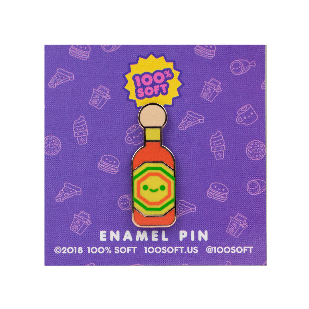 Lil Cholula Enamel Pin