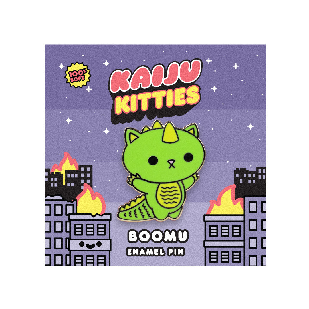 Boomu - Kaiju Kitties Enamel Pin
