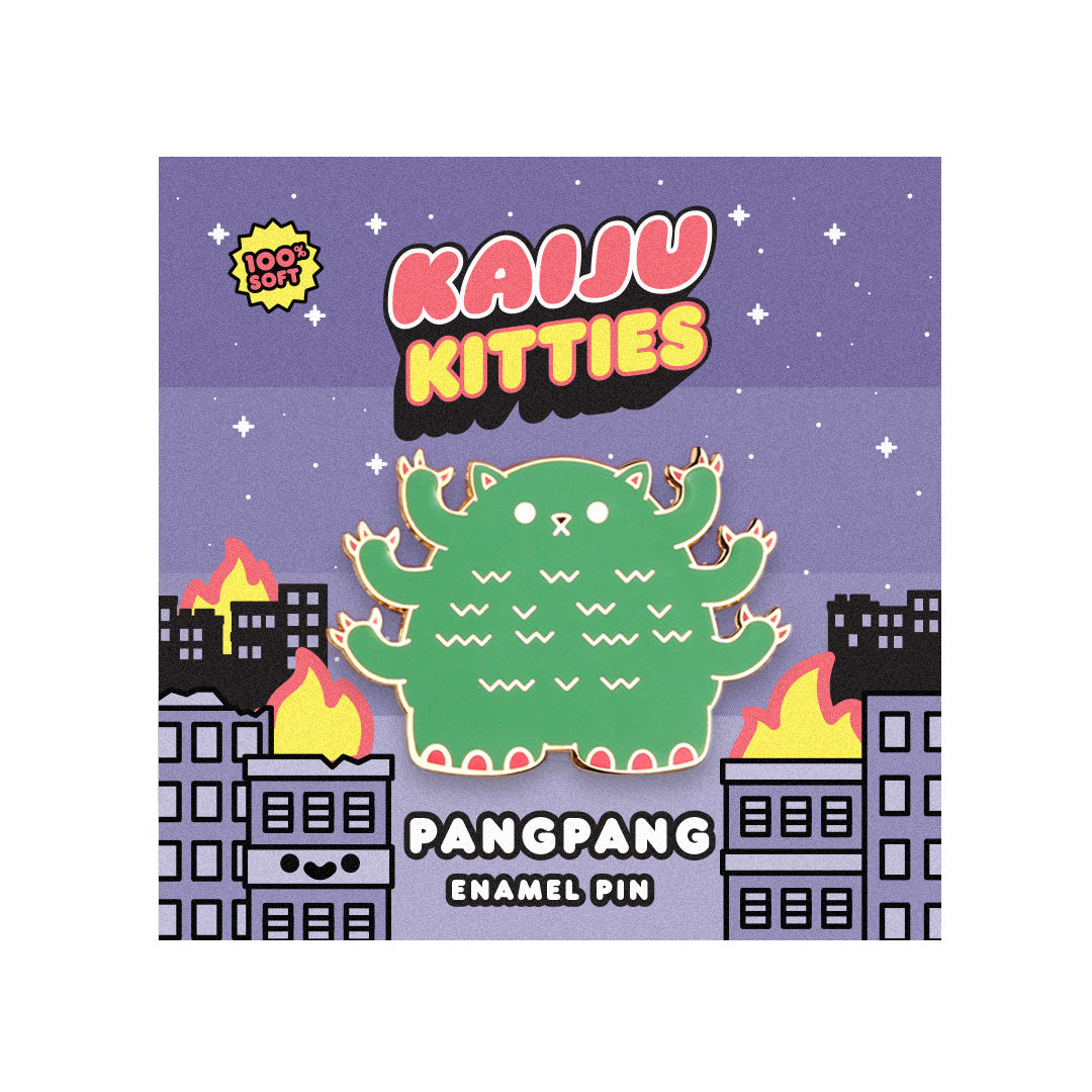 Pangpang - Kaiju Kitties Enamel Pin