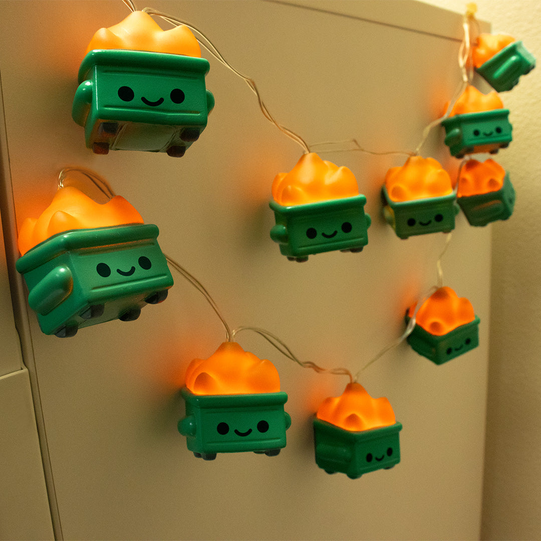 Dumpster Fire String Lights