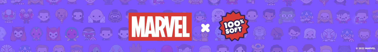 Marvel x 100% Soft