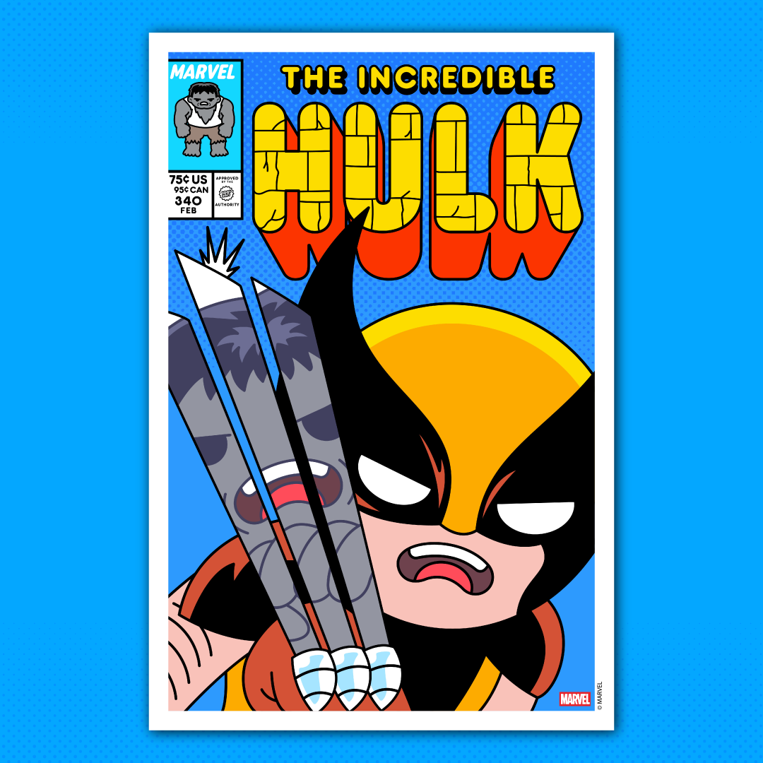 Marvel Comics Incredible Hulk #340 Poster