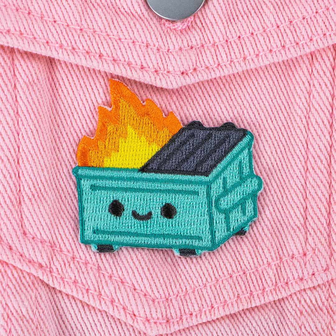 Dumpster Fire Sticker Patch
