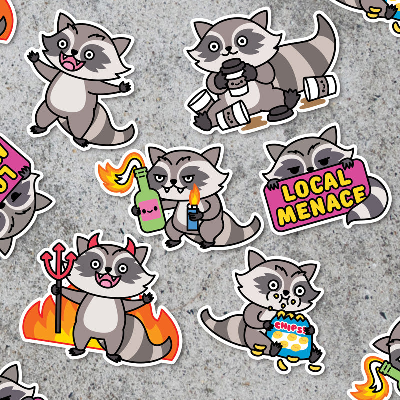 Trash Panda Sticker Pack