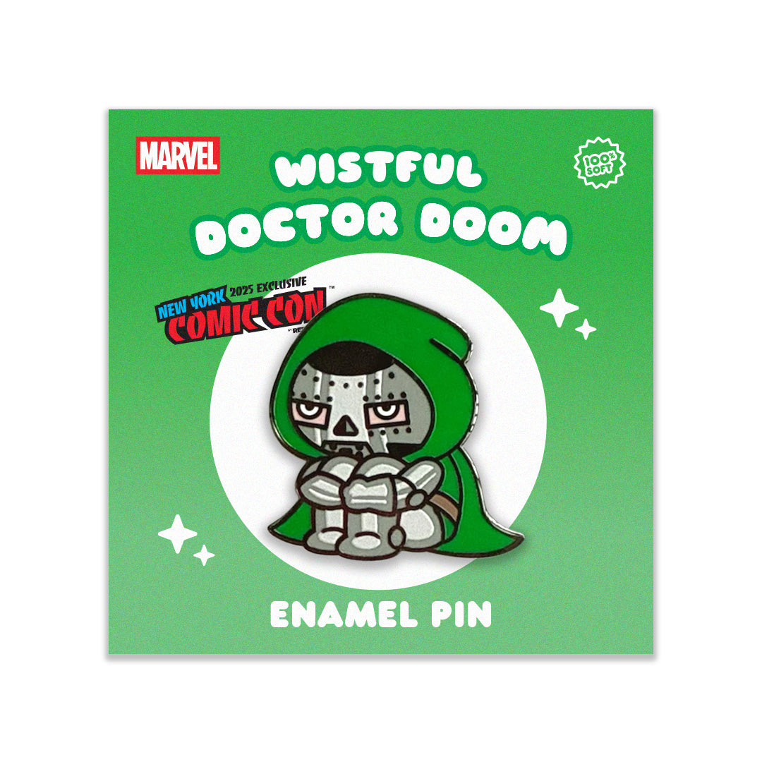 Wistful Doctor Doom Enamel Pin