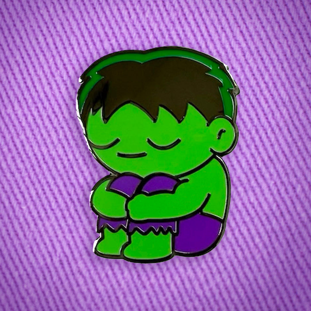 Wistful Hulk Enamel Pin