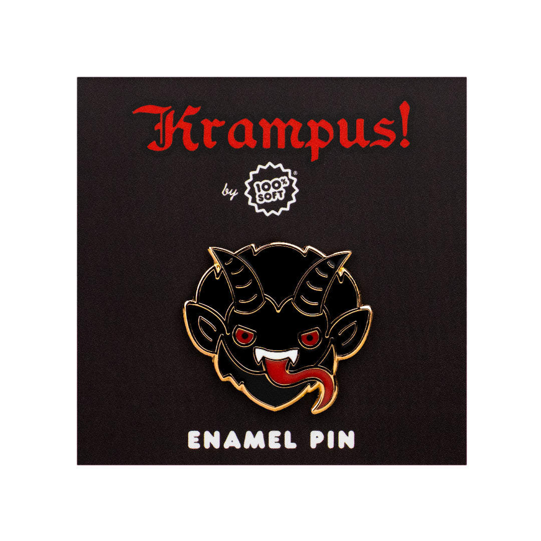 Krampus Enamel Pin