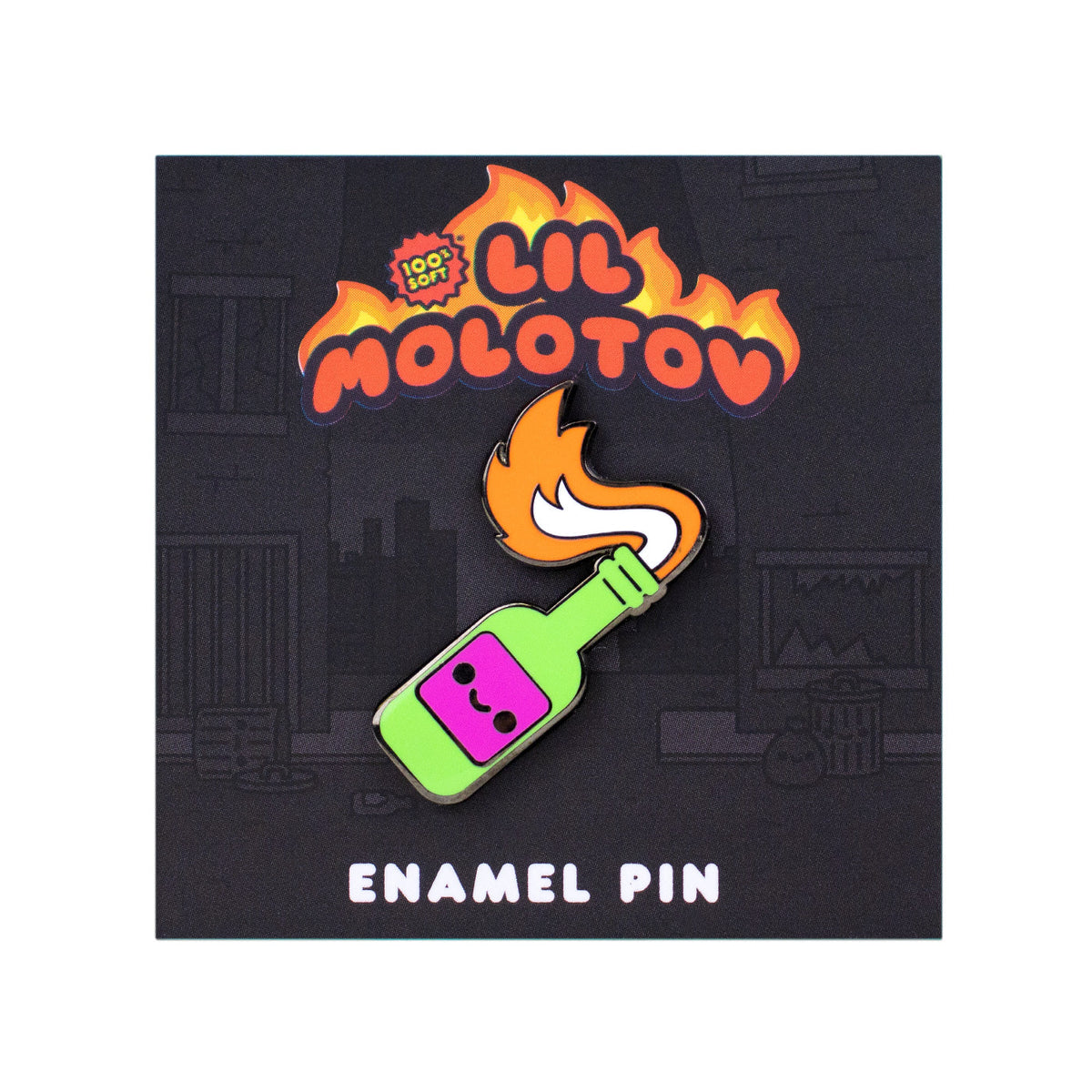 Lil Molotov Enamel Pin