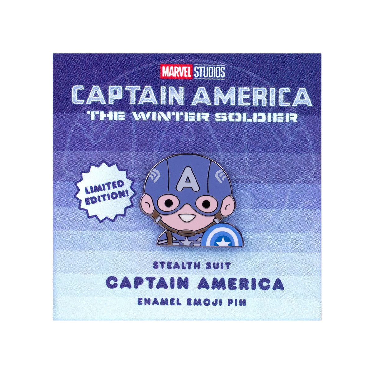 Captain America Stealth Suit Enamel Pin