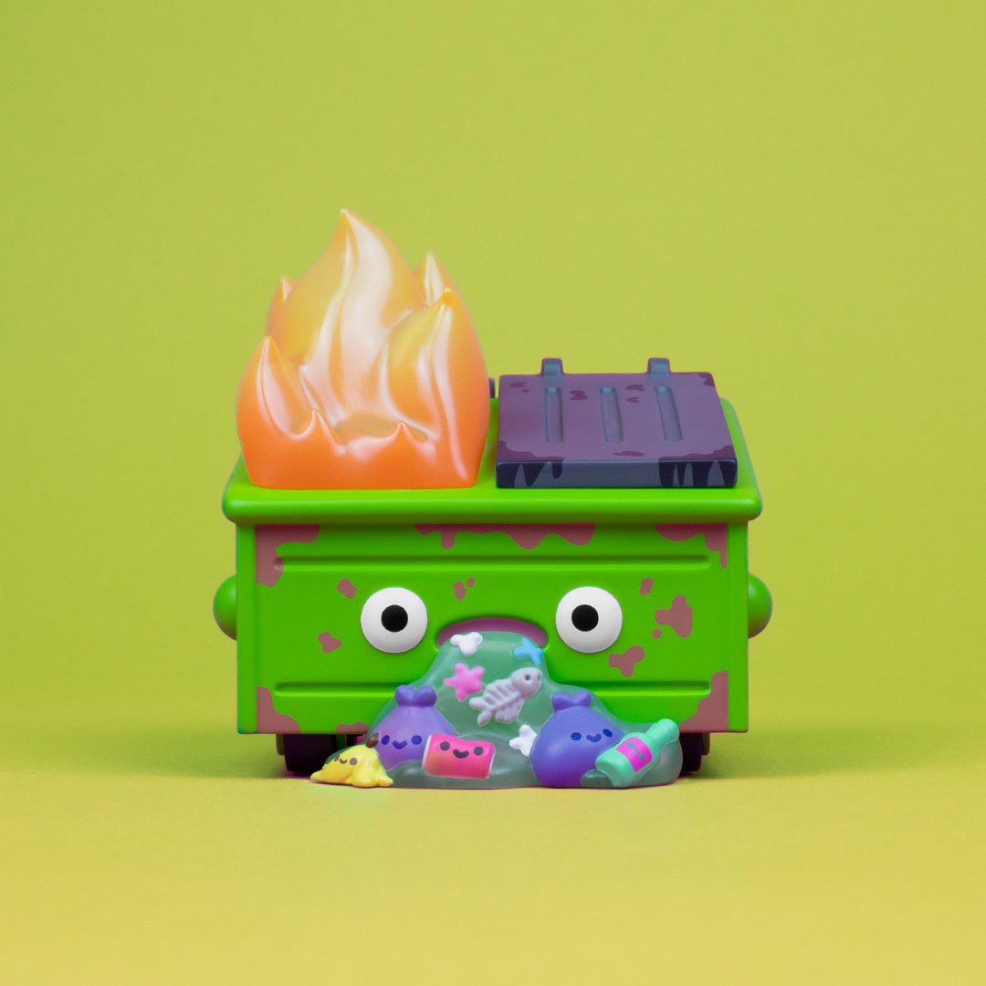 Dumpster Fire - Barfing Vinyl Figure
