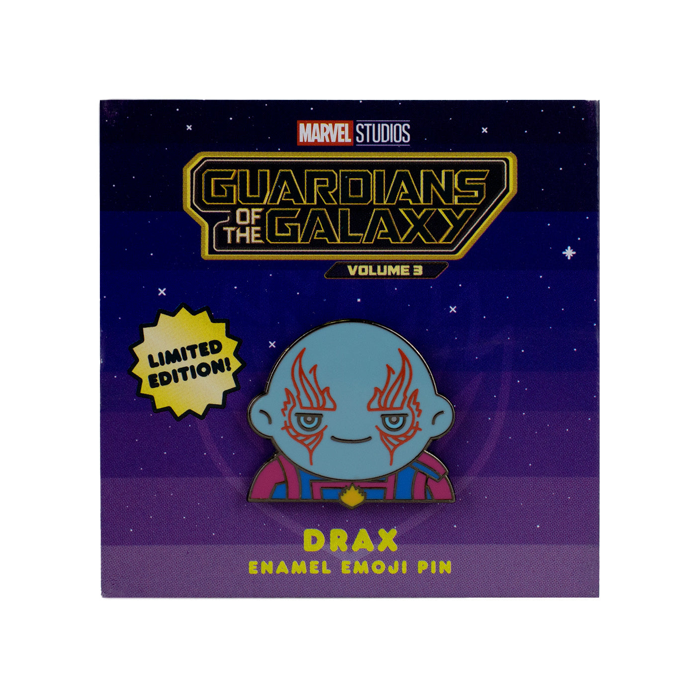 Drax Label Pin Drax Enamel Pin - 100% Soft