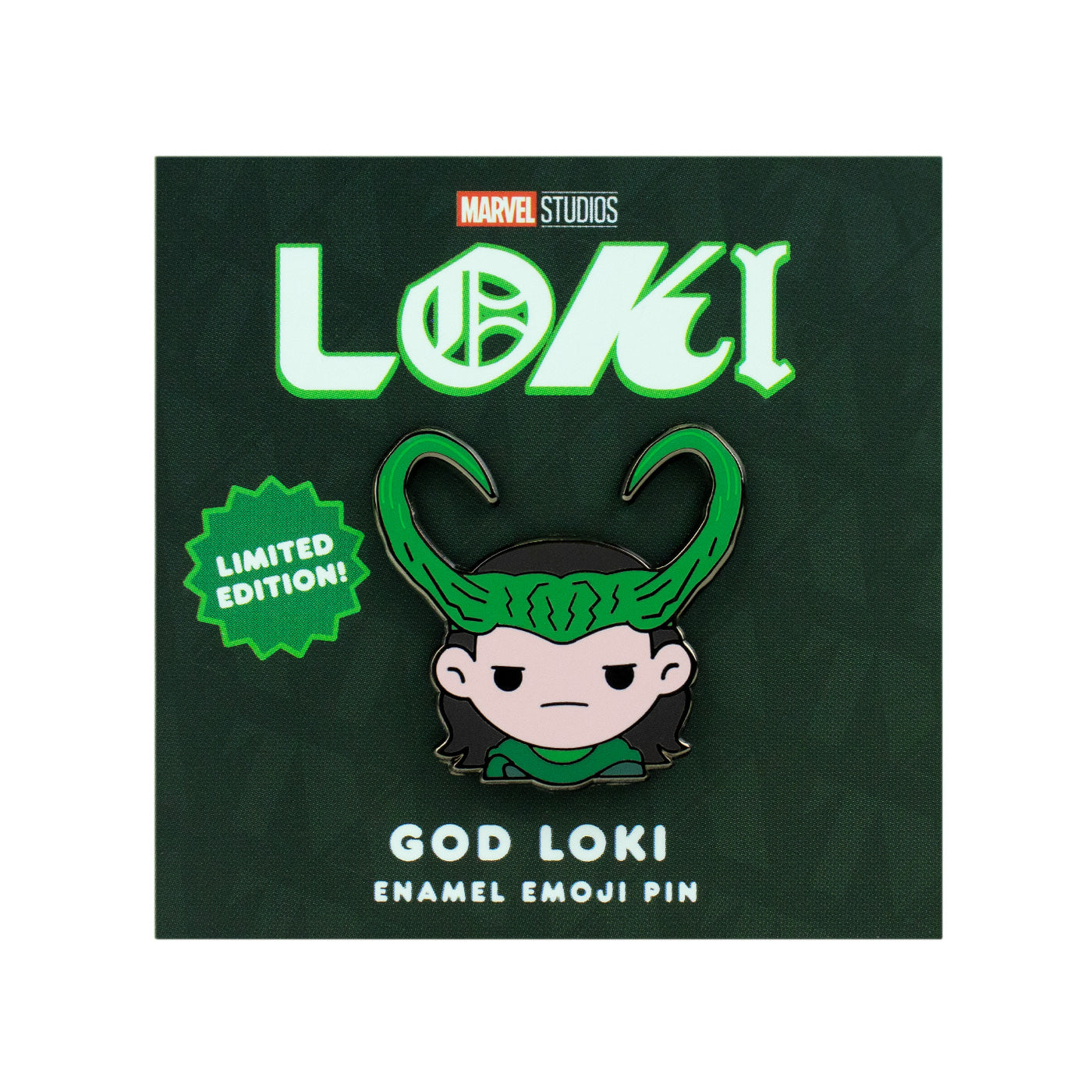 God Loki Enamel Pin
