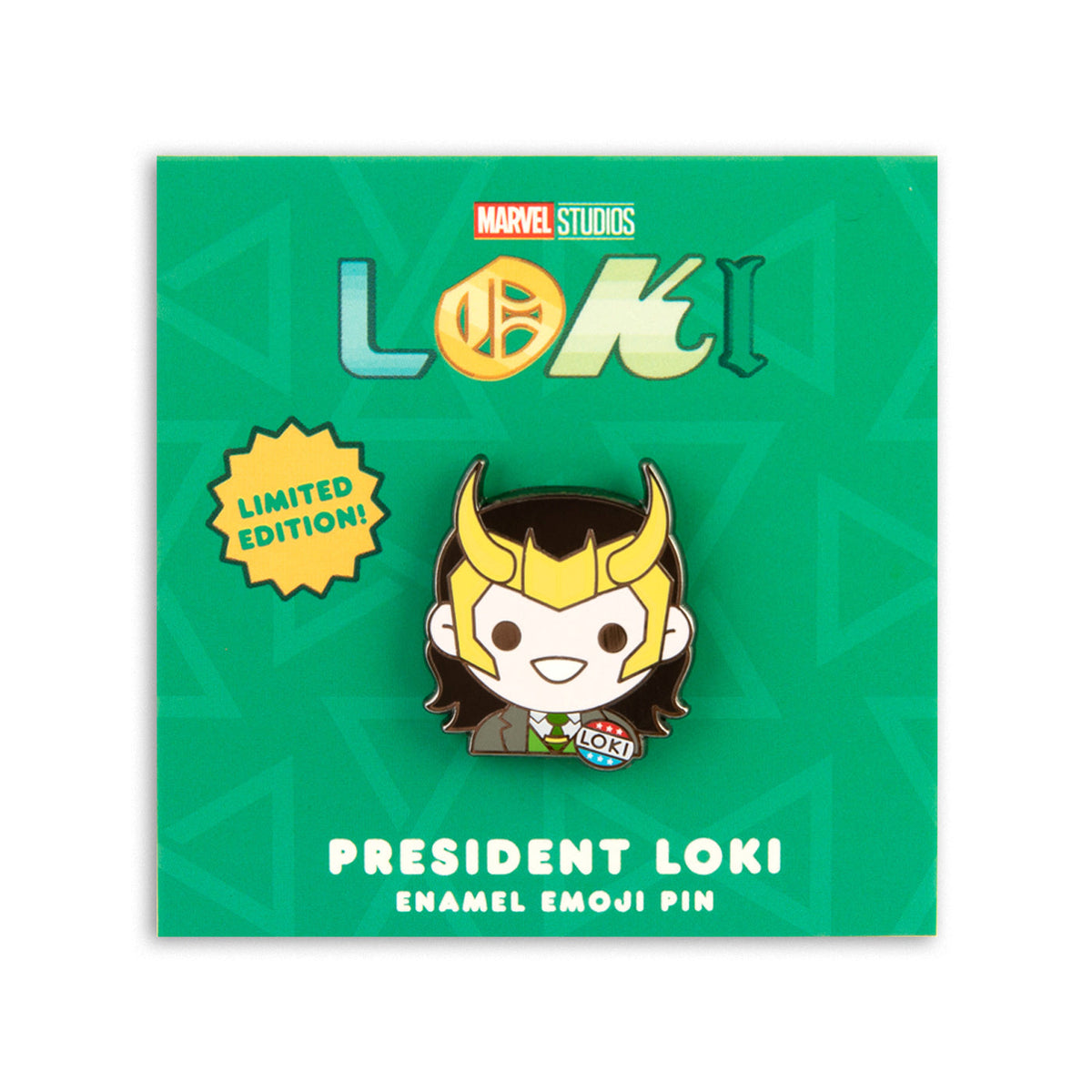 President Loki Enamel Pin